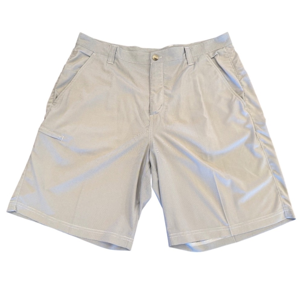 Columbia PFG Blood and Guts Fishing Shorts Mens 38 Gray Omni-Shield Performance